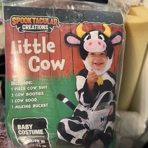 Kids cow costume